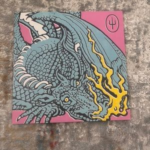 Scaled and Icy Blue Vinyl Record Twenty One Pilots